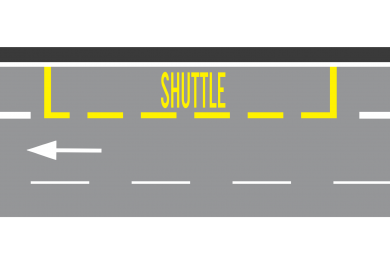 Prometne površine za posebne namjene-Stajalište taxi vozila ili vozila "shuttle" prijevoza