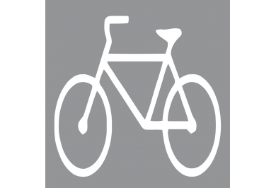 Natpisi na kolniku-Parkirališna površina namijenjena za bicikle ili motocikle