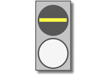 Svjetlosni signal za upravljanje javnim gradskim prijevozom