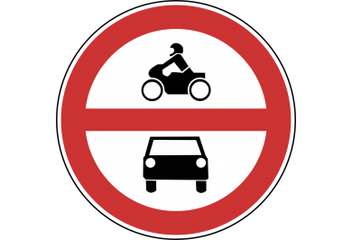 Zabrana za sva motorna vozila
