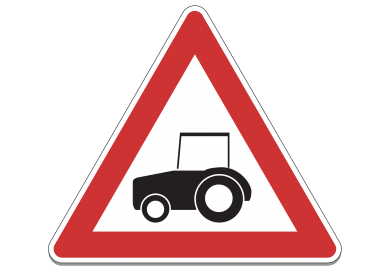 Opasnost od naleta na traktore i ostale radne strojeve